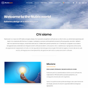 Nubisware home page - Software design at a different level